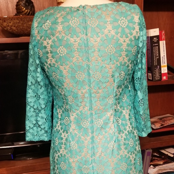 Jessica howard lined lace eyelet dress - Picture 2 of 3